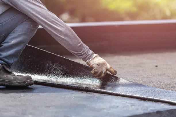 Professional Crawl Space Encapsulation technician working in Russellville, AR